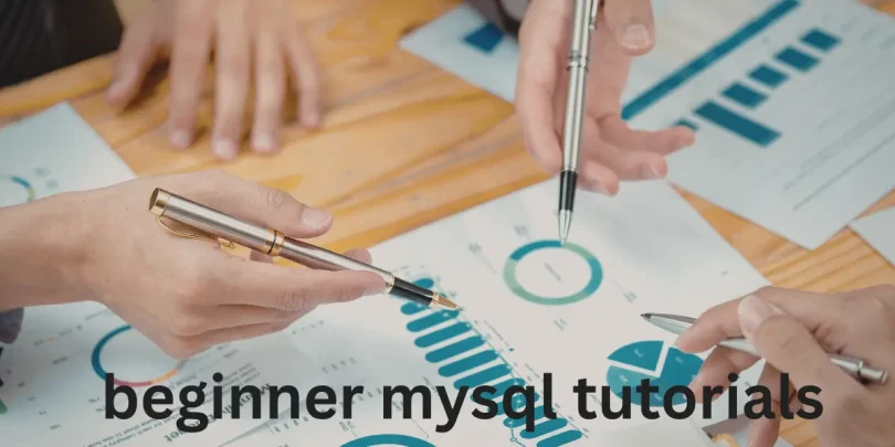 beginner mysql tutorials