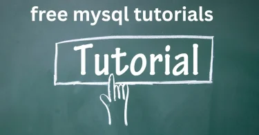 free mysql tutorials