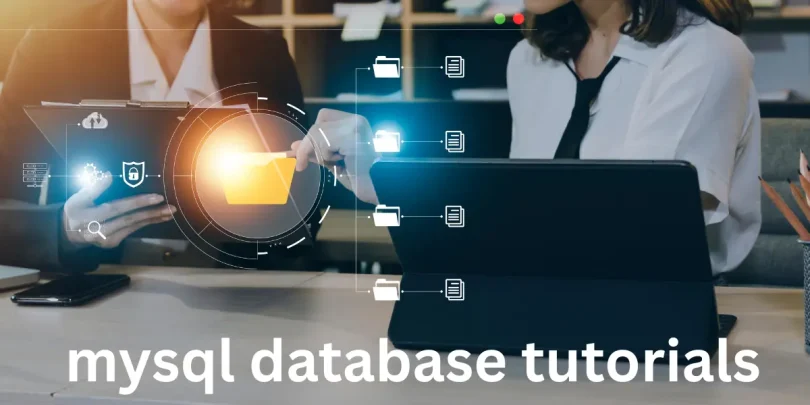 mysql database tutorials