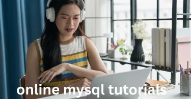 online mysql tutorials